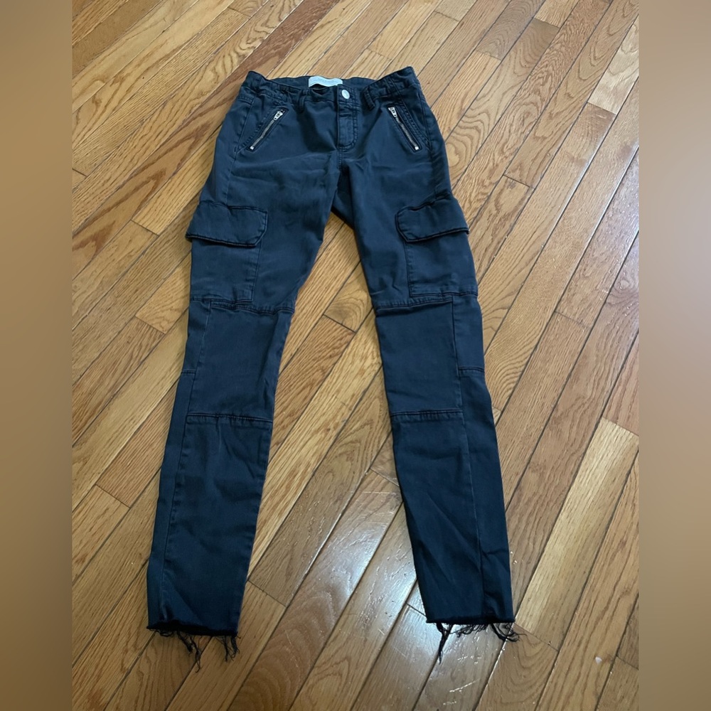 Zara Women’s Black Cargo Style Jeans